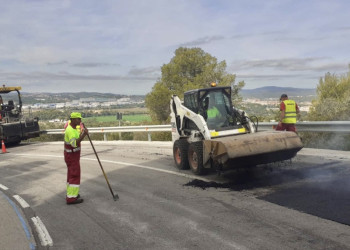 Obres de millora a les vies BV-1202 i BV-1201 al seu pas pel nostre municipi