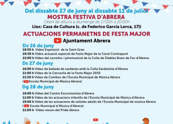 Aquest Sant Pere, Festa a Abrera!