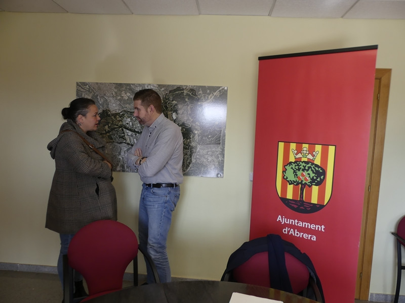Rebem la visita de la consellera de Turisme del Consell Comarcal del Baix Llobregat, Gemma Rodríguez