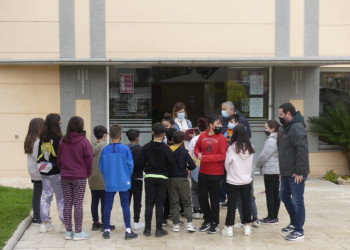 Durant el mes d'abril, rebem l'alumnat de 5è de primària de les escoles abrerenques, que estan treballant la cultura emprenedora dins el programa CuEmE. Classe 5è A Escola Francesc Platón i Sartí