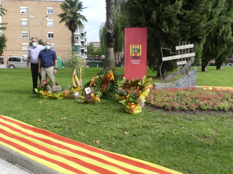 Commemorem l'11 de setembre, Diada Nacional de Catalunya, amb totes les mesures de seguretat per prevenir la Covid-19