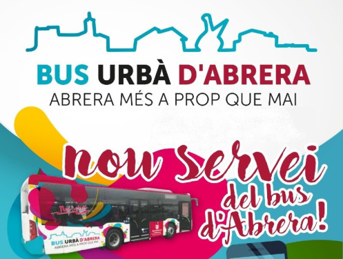 També durant l'estiu, connectem les persones i ens movem amb el Bus Urbà d'Abrera!