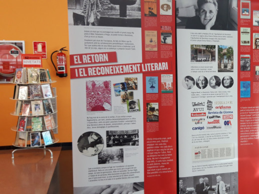 La biblioteca Josep Roca i Bros commemora l’Any Pàmies amb una exposició i una tertúlia literària