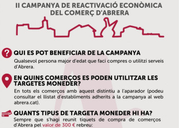 Segona campanya de reactivació econòmica del comerç d'Abrera