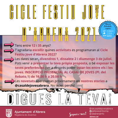 Cicle Festiu Jove d'Abrera 2022