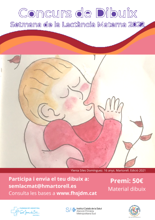Setmana de la Lactància Materna 2022. Concurs de Dibuix