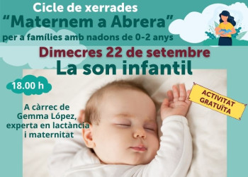 Cicle de xerrades 'Maternem a Abrera' per a famílies amb nadons de 0-2 anys