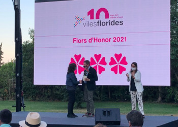 Abrera, distingida un any més amb 3 Flors d’Honor pel projecte Viles Florides