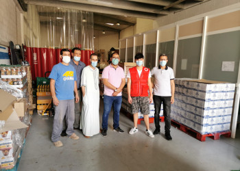 Nova donació d'aliments per part de la Comunitat Musulmana d'Abrera