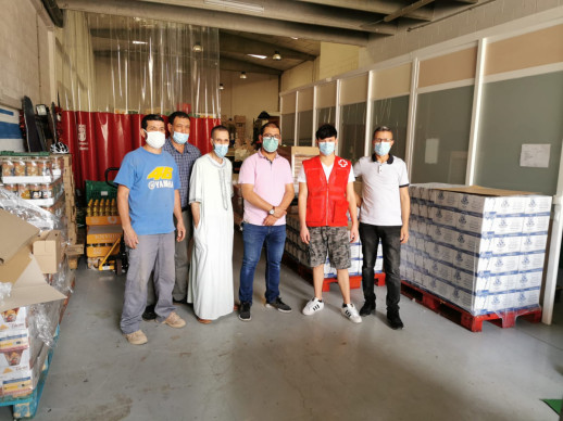 Nova donació d'aliments per part de la Comunitat Musulmana d'Abrera