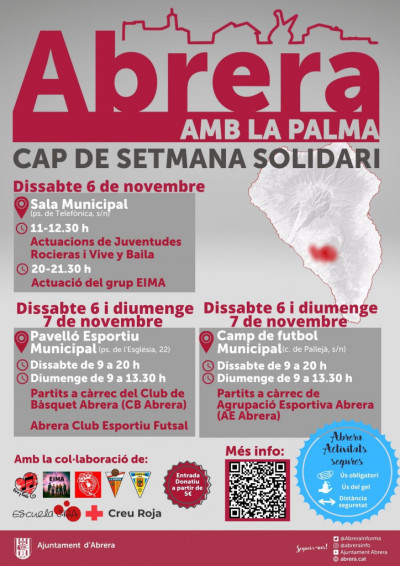 Cap de setmana solidari. Abrera amb La Palma!