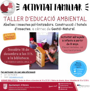 Activitats Biblioteca Josep Roca i Bros Desembre 2021 - Taller hotel d'insectes.png