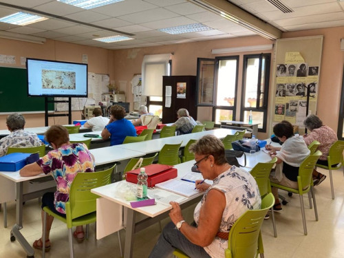 L'Aula d'Adults Municipal ha començat el curs 2022-2023 amb més de 40 alumnes