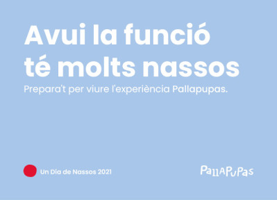Pallapupas treballa perquè hi hagi espai per al riure durant el procés de la malaltia, i així convertir els hospitals en espais més amables i plens de vida mitjançant actuacions artístiques orientades a infants i gent gran, en estreta col·laboració amb el personal sanitari