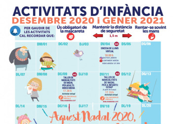 Activitats d'Infància a Abrera. Desembre i gener