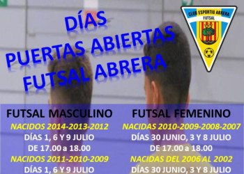 El Club Esportiu Abrera Futsal prepara les seves portes obertes