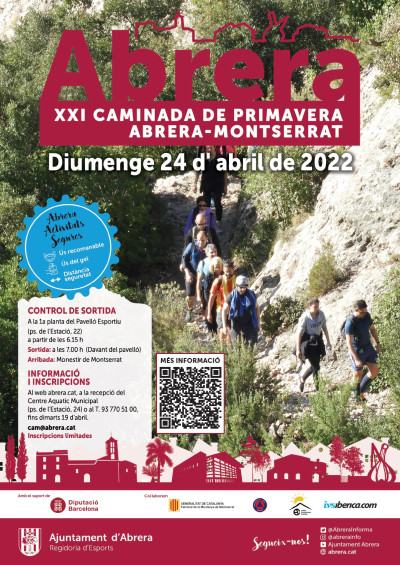 Cartell Caminada de Primavera Abrera-Montserrat del diumenge 24 d'abril de 2022.jpg