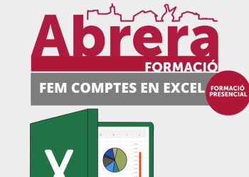 Cartell curs Fem comptes en Excel - Inici dilluns 17 d'octubre de 2022
