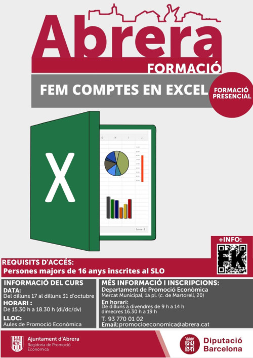 Cartell curs Fem comptes en Excel - Inici dilluns 17 d'octubre de 2022.jpg