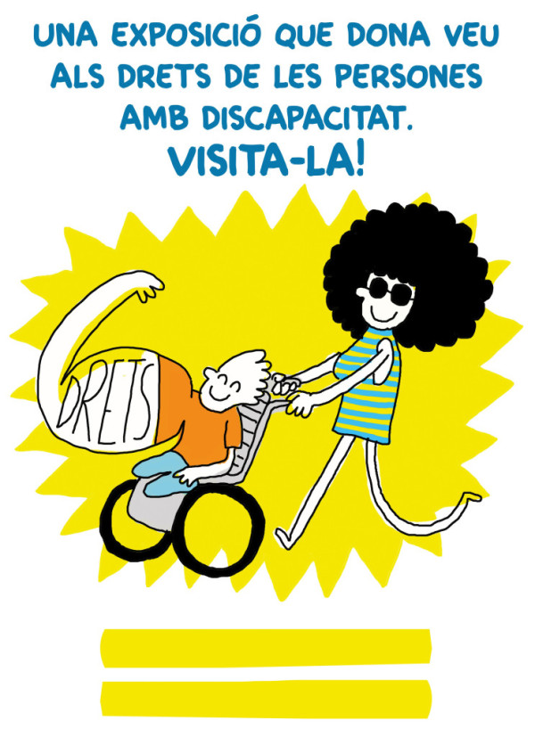 A Abrera commemorem el Dia de les Persones amb Diversitat Funcional amb l'Exposició 'Discapacitats i Drets', la lectura del manifest, música i berenar