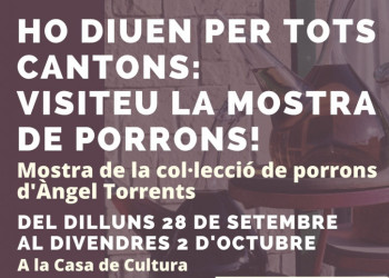 Ho diuen per tots cantons: visiteu la mostra de porrons!