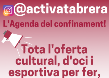 Activa't a Abrera! Seguiu el nou perfil d'Instagram de l'Ajuntament i tindreu al vostre abast totes les activitats que podeu fer des de casa