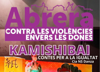 Durant el mes de novembre commemorarem el Dia Internacional contra les violències envers les dones amb diverses activitats. Kamishibai