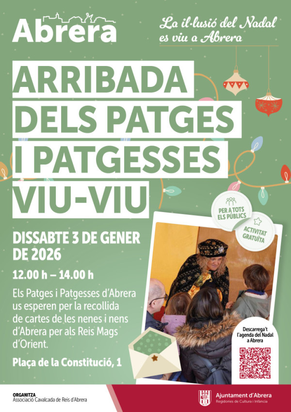 Dissabte 3 de gener. Arribada dels patges i patgesses Viu-Viu