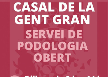 Consulteu els serveis que ofereixen els Casals de la Gent Gran del nucli urbà i de Santa Maria de Vilalba