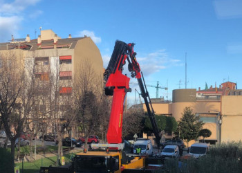 C. Casamada. Afectació en el trànsit i estacionament de vehicles per una actuació a la torre de Telefònica