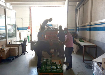 Nova donació d'aliments per part de la Comunitat Musulmana d'Abrera