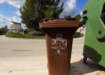 Contenidor per a la recollida de residus de fracció orgànica