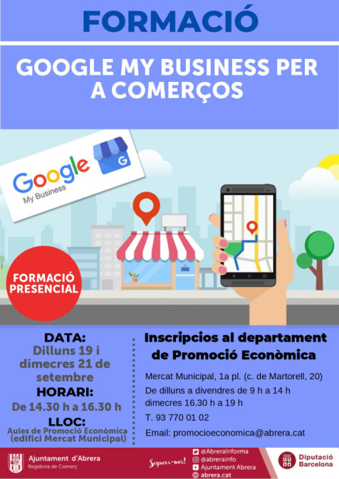 Curs Google My Business per a comerços