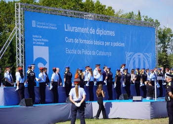 Felicitem els tres agents de la nostra Policia Local que s'han graduat a l'Institut de Seguretat Pública de Catalunya
