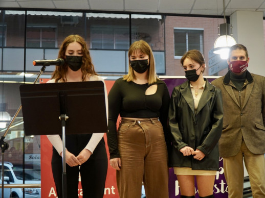 Abrera, municipi feminista! 8 de març. Lectura del manifest del Dia Internacional de les Dones