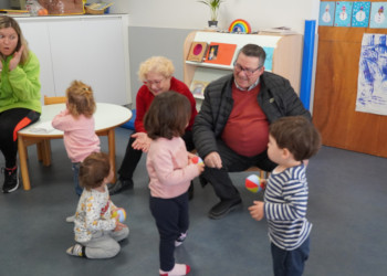 A Abrera impulsem les iniciatives intergeneracionals amb el Projecte Lligams, entre l'Escola Bressol Municipal i el Casal de la Gent Gran