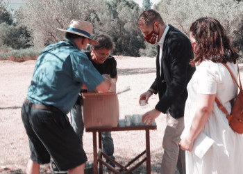 Festa Major 2021: inaugurem la restauració del pou de glaç d’en Margarit i visitem  l’escultura Caramell