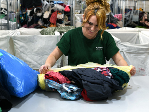 A Abrera donem més de 35 tones de roba usada a Humana durant l'any 2019