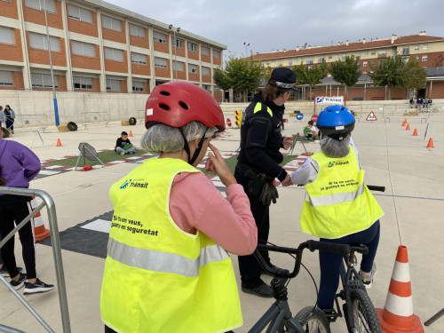 A Abrera apostem per la mobilitat segura a les escoles amb formació teòrica i pràctica de l'alumnat de quart i cinquè de primària