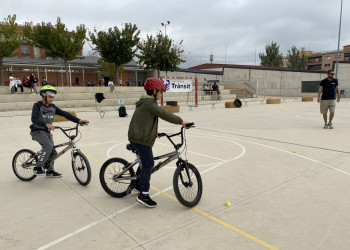 A Abrera apostem per la mobilitat segura a les escoles amb formació teòrica i pràctica de l'alumnat de quart i cinquè de primària