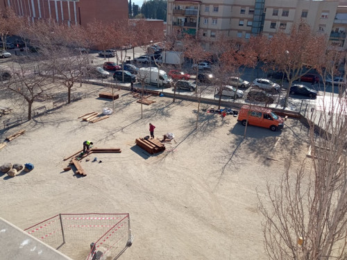 Abrera Participa! Iniciem la renaturalització dels espais exteriors de l'Escola Ernest Lluch, el projecte guanyador dels Pressupostos Participatius 2019-2020