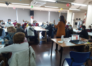 Continuem impulsant i promovent la vida activa de la gent gran del nostre municipi, amb una àmplia oferta d'activitats i tallers