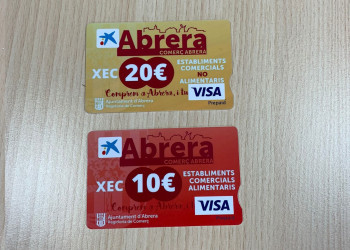 Ja podeu bescanviar els vostres tiquets de compra per tagetes moneder dins la campanya Comprem a Abrera, i tu