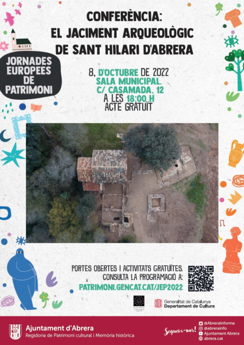 Jornades Europees de Patrimoni 2022 - Conferència El jaciment arqueològic de Sant Hilari d'Abrera.jpeg