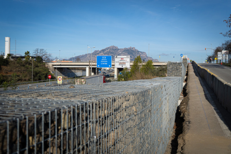 Dilluns 12 i dimarts 13 de gener, quedarà tallat temporalment el tram del c. de Manresa, entre el Pont del Treball i l'av. de Lluís Companys, amb motiu de la instal·lació de noves pantalles acústiques