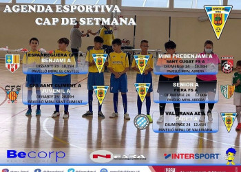 Partits Club Esportiu Futsal Abrera 23-24 octubre