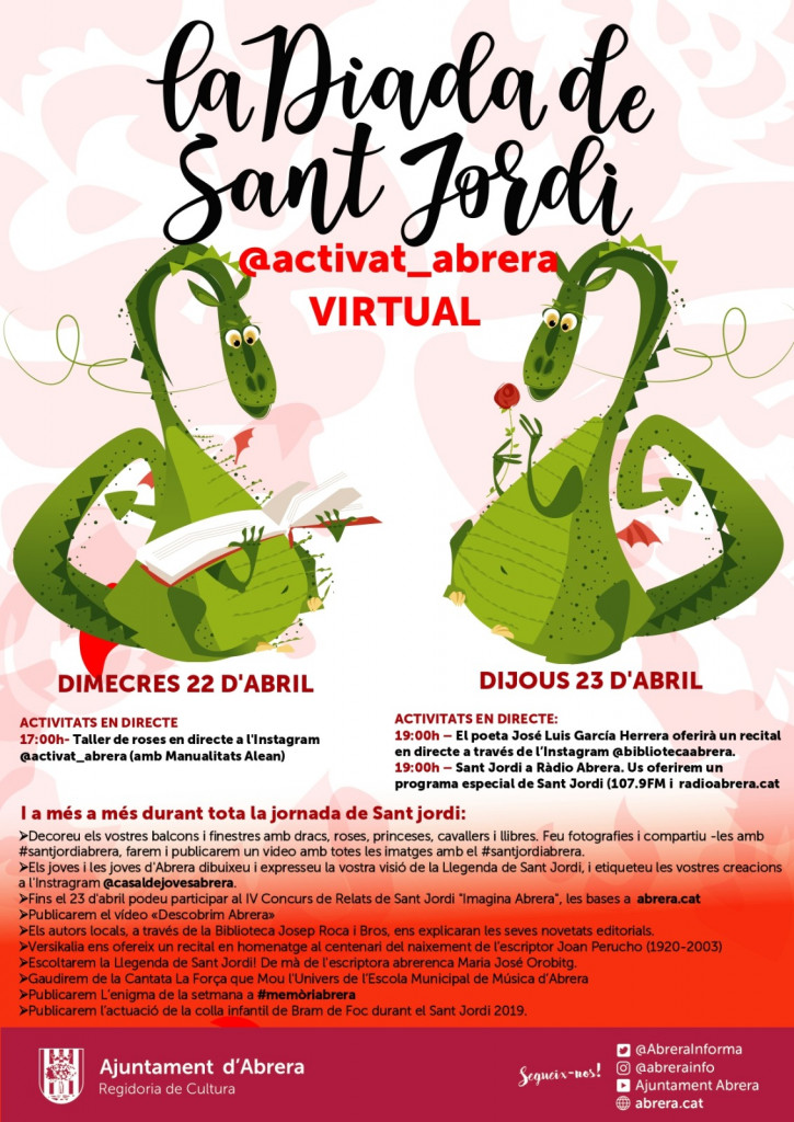 Sant Jordi Virtual 2020