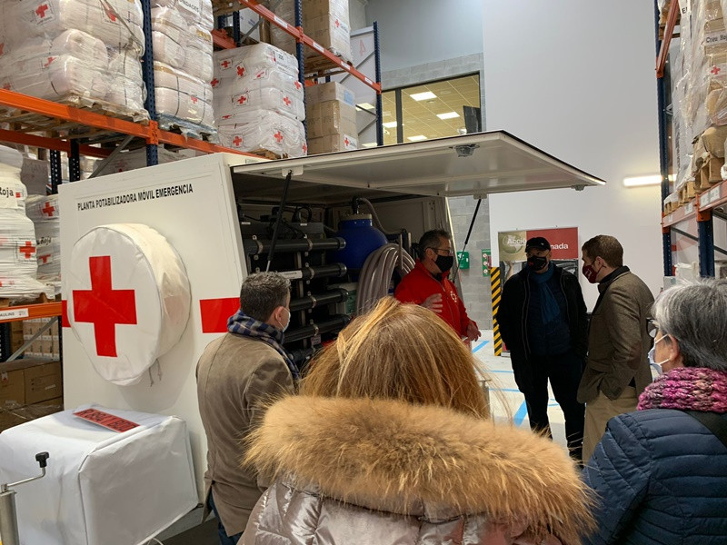 Visitem el centre Humanitari de Creu Roja situat a Sant Martí de Tous
