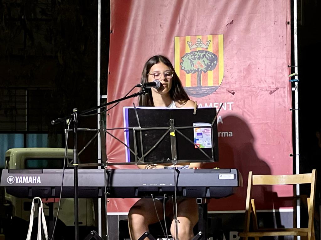 Activitats prèvies de Festa Major 2022. Concert de l'Escola Municipal de Música a la plaça de Pau Casals