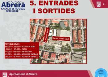 Atenció famílies! Consulteu tota la informació sobre el Casal d’Estiu de Setembre 2021